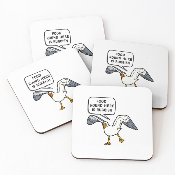Item preview, Food round here is rubbish designed and sold by BritishDelights.