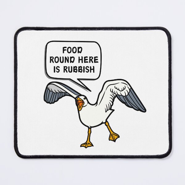 Item preview, Food round here is rubbish designed and sold by BritishDelights.