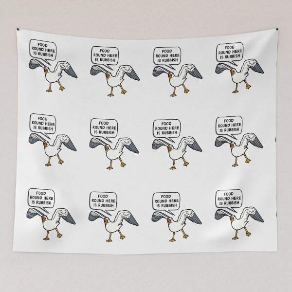 Item preview, Food round here is rubbish designed and sold by BritishDelights.