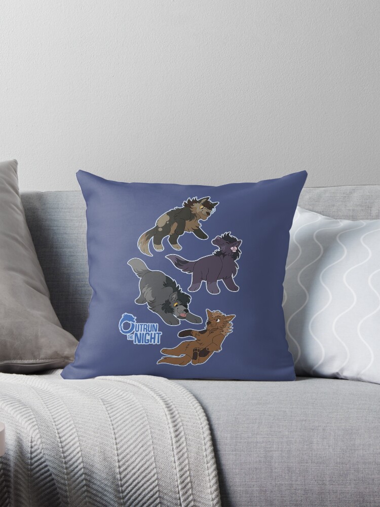 Item preview, Throw Pillow designed and sold by OutrunTheNight.