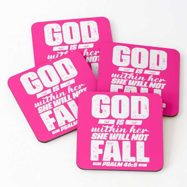 Item preview, Psalm 46:5 God Is Within Her She Will Not Fall designed and sold by plushism.