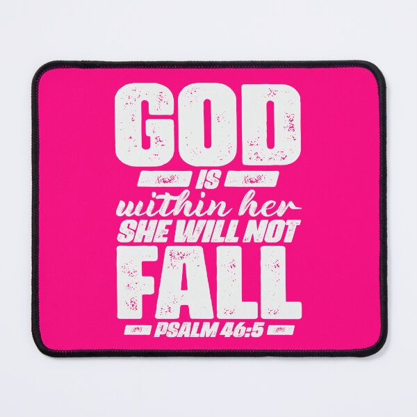 Item preview, Psalm 46:5 God Is Within Her She Will Not Fall designed and sold by plushism.