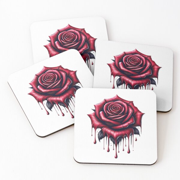 Item preview, Red Melting Rose - Garden Gardener Botanist Flowers Rose designed and sold by SztylishDesigns.