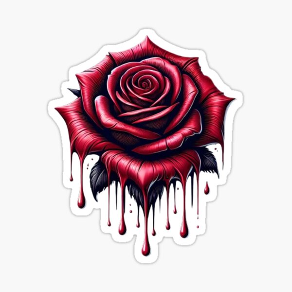 Item preview, Red Melting Rose - Garden Gardener Botanist Flowers Rose designed and sold by SztylishDesigns.