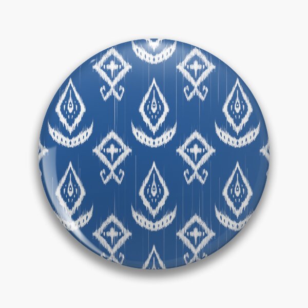 Item preview, Indigo Ikat Essence designed and sold by Ounoi.