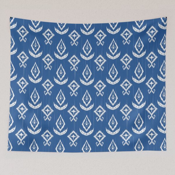 Item preview, Indigo Ikat Essence designed and sold by Ounoi.