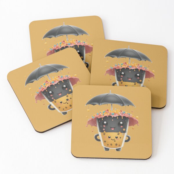 Item preview, Joyful Bubble Tea Under the Rain designed and sold by Indoni.