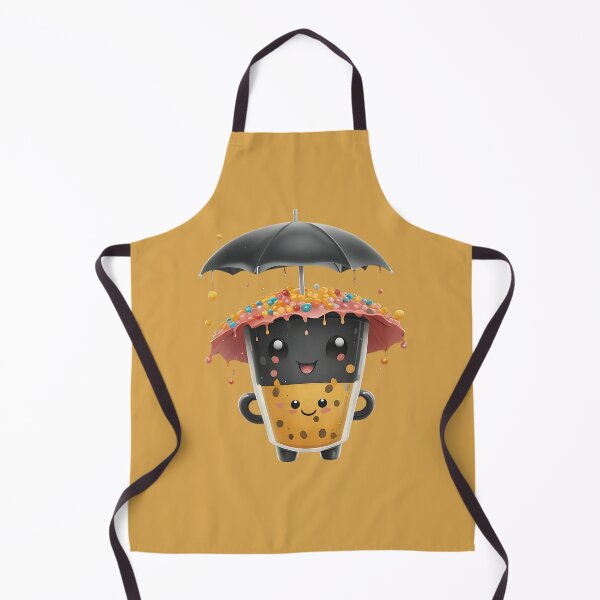 Item preview, Joyful Bubble Tea Under the Rain designed and sold by Indoni.