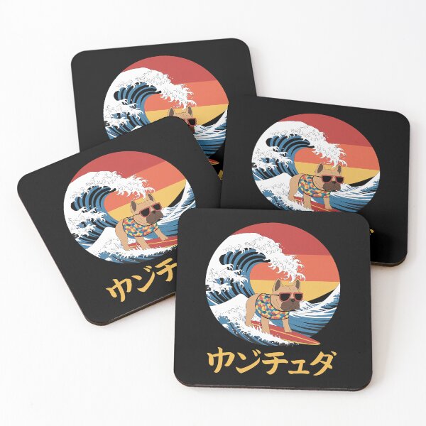 Item preview, Funny Boerboel Dog Japanese Kanagawa Wave designed and sold by FurryHavenPH.