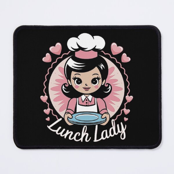 Item preview, Charming Lunch Lady Illustration - Cute Kitchen Art designed and sold by love3617.