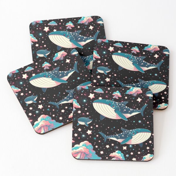 Item preview, Kawaii Whale Sharks in Space designed and sold by Kawaiidiss.