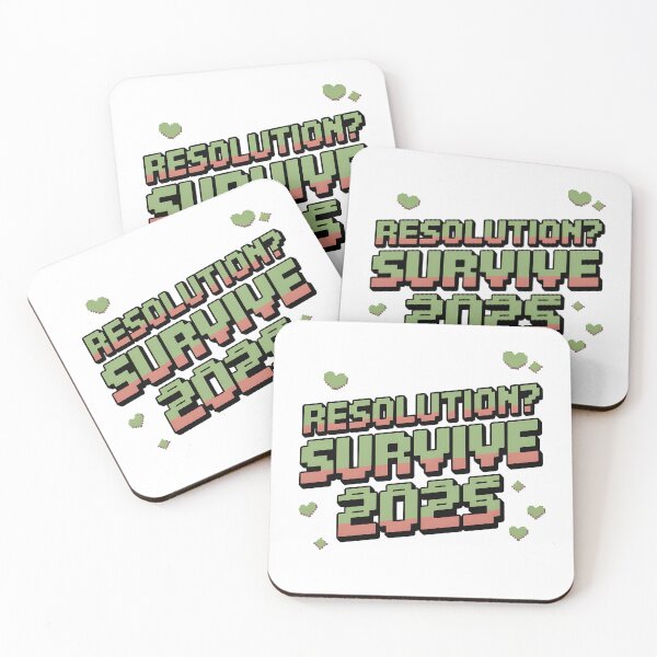 Item preview, Resolution? Survive 2025 designed and sold by GGZebra.