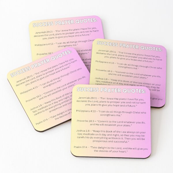 Item preview, Powerful Success Prayers, Inspirational Quotes, and Bible Verses to Motivate Your Journey Toward Achieving Goals, Overcoming Challenges, and Living a Purposeful Life Guided by Faith designed and sold by InHisImageGifts.