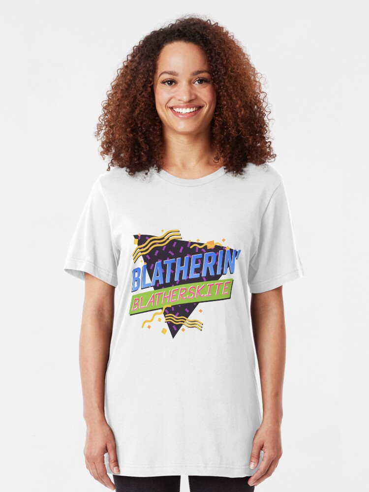 Alternate view of Blatherin' Blatherskite Slim Fit T-Shirt