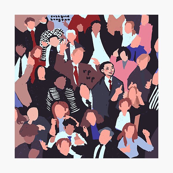 right people, wrong place Photographic Print