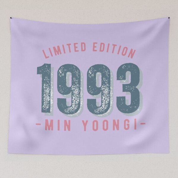 Item preview, Limited edition, Min Yoongi designed and sold by ARMYPLUGCO.