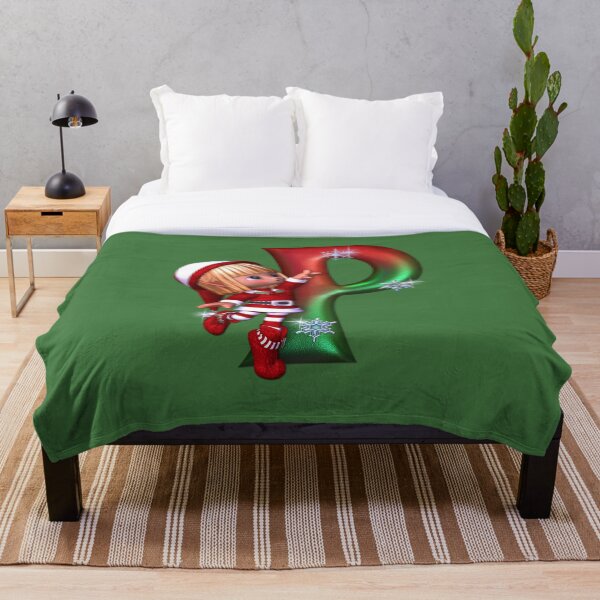 Item preview, Christmas Elf with P designed and sold by Marialen.
