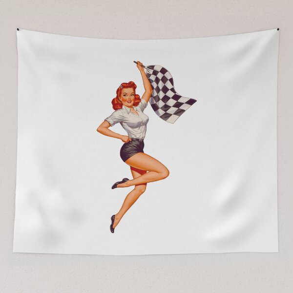 Item preview, Checkered Flag designed and sold by Angry Swan Designs.