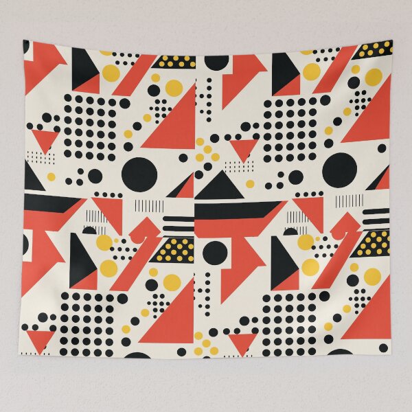 Item preview, Retro 90's Color Block Shapes designed and sold by darkskydelights.