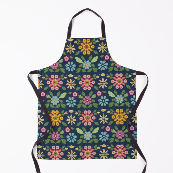 Item preview, Colourful Floral Needlepoint Quilt Pattern designed and sold by Angry Swan Designs.
