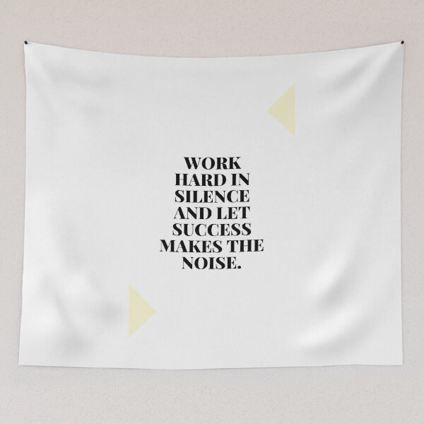 Item preview, Work Hard in Silence designed and sold by TeesHearts100.