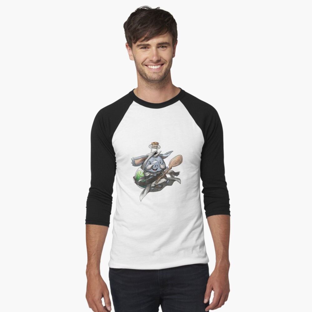 Item preview, Baseball ¾ Sleeve T-Shirt designed and sold by TheLionsTower.
