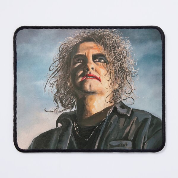 Item preview, Robert Smith Cure Original Oil Painting Print designed and sold by ejaggerportrait.