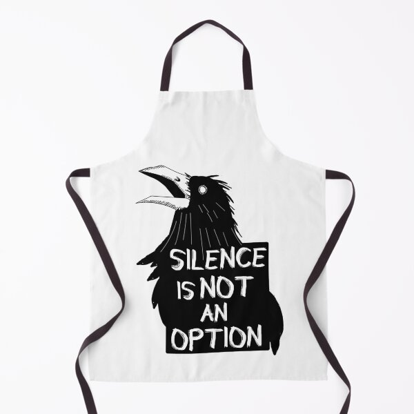 Item preview, Silence is not an option designed and sold by witchlingart.