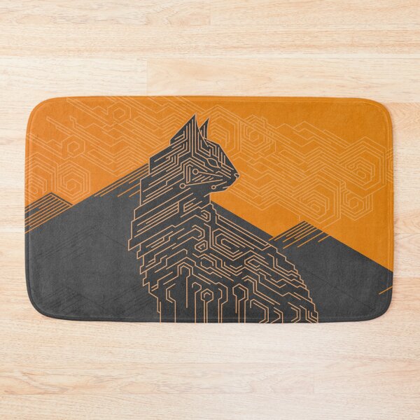 Item preview, Circuit Cat, Orange designed and sold by Alexeur.