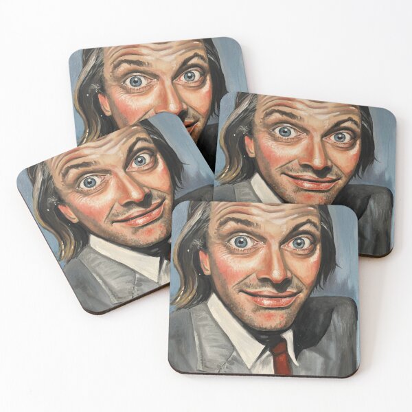 Item preview, Rik Mayall Original Oil Portrait designed and sold by ejaggerportrait.