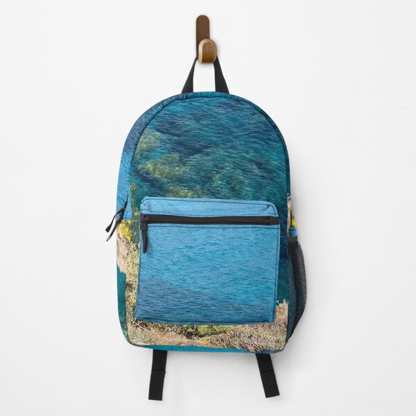 Item preview, Turquoise Blue Water on Rocks in the Mediterranean Sea  designed and sold by shaldesign.