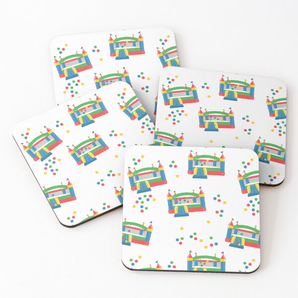 Item preview, Bouncy House Jumping Castle Ball Cute Pattern designed and sold by idovedesign.