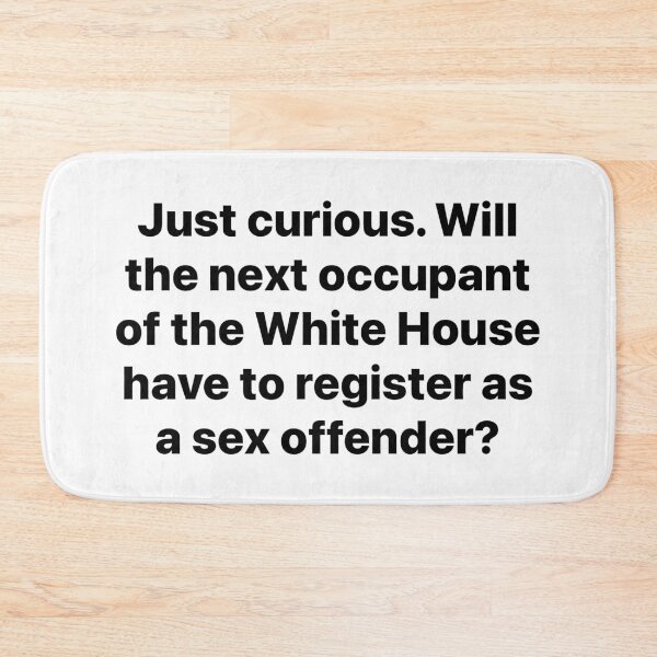 Item preview, White House Sex Offender designed and sold by Angry Swan Designs.