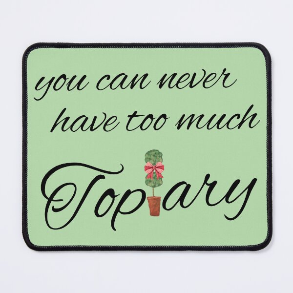 Item preview, Cute Topiaries Topiary quote designed and sold by monpetitbijou.