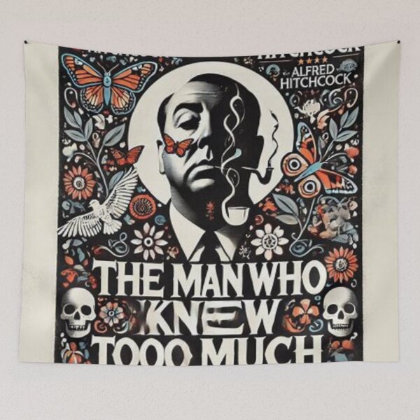 Item preview, Alfred Hitchcock "THE MAN WHO KNEW TOO MUCH" designed and sold by Shs-Kenya.