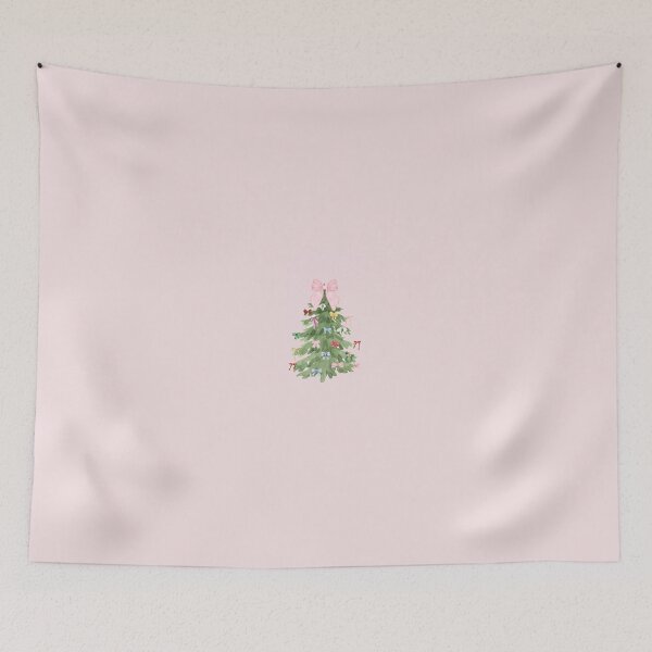 Item preview, Soft Pink Coquette Bow Christmas Design designed and sold by pointense.