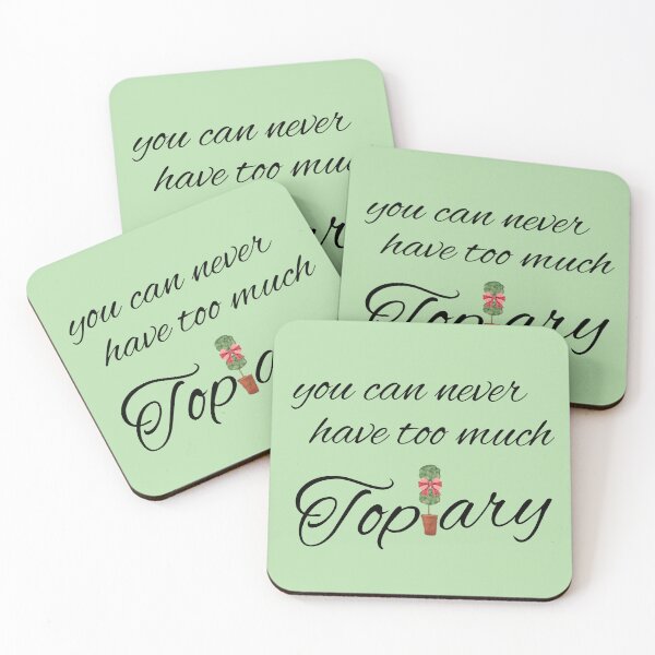 Item preview, Cute Topiaries Topiary quote designed and sold by monpetitbijou.