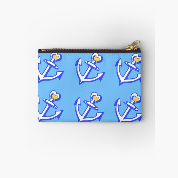 Item preview, Blue Heart Anchors designed and sold by Abigail Davidson.