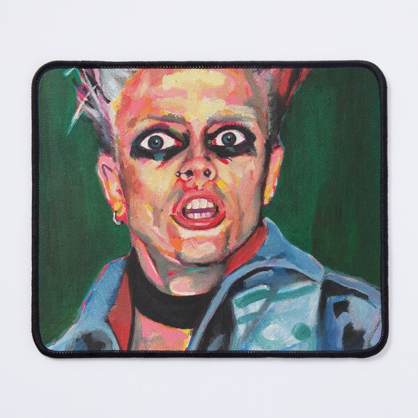 Item preview, Keith Flint Prodigy Firestarter Oil Painting designed and sold by ejaggerportrait.