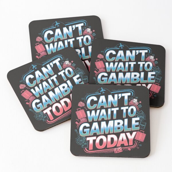Item preview, Can't Wait To Gamble Today A Gift For Players And Anyone Who Likes To Have Fun designed and sold by TravelofArtist.