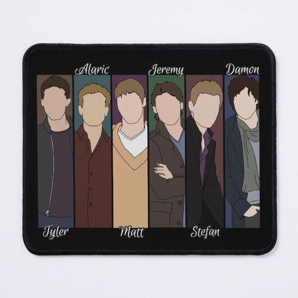 Item preview, Vampire Diaries Boys - Character Names designed and sold by Buzzy-Bee123.