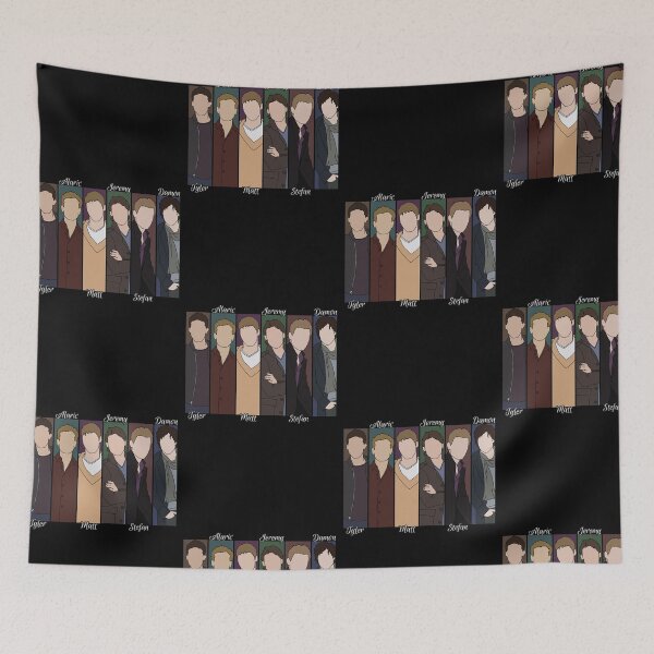 Item preview, Vampire Diaries Boys - Character Names designed and sold by Buzzy-Bee123.