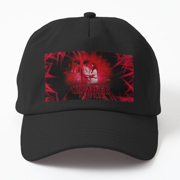 Item preview, Nancy Wheeler and Steve Harrington STRANGER THINGS- black and red graphic from the series designed and sold by My-fake-places.