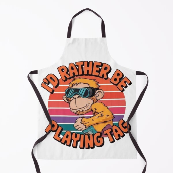 Item preview, Bruh I'd Rather Be Playing Tag Monkey Video Game Gorilla designed and sold by SztylishDesigns.