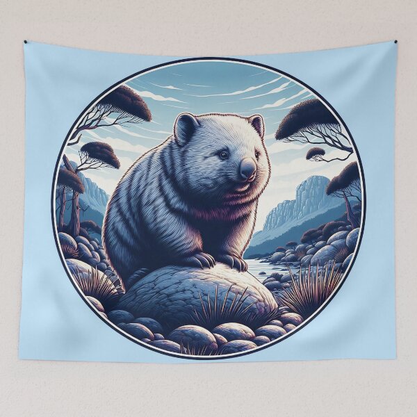 Item preview, Wombat Art #90 | Wombat Lovers designed and sold by ksgraphics222.