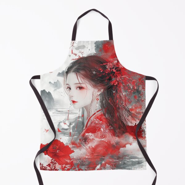 Item preview, Crimson Elegance: The Bloom of Serenity designed and sold by davidonstudio.