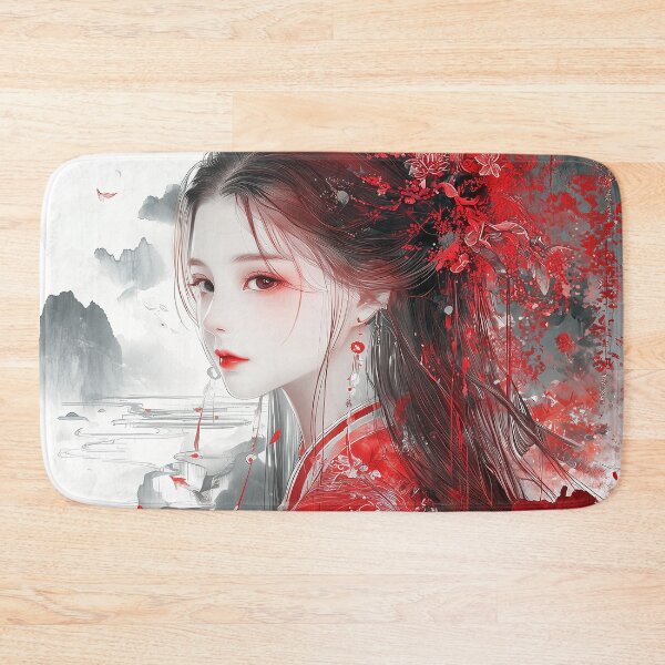 Item preview, Crimson Elegance: The Bloom of Serenity designed and sold by davidonstudio.