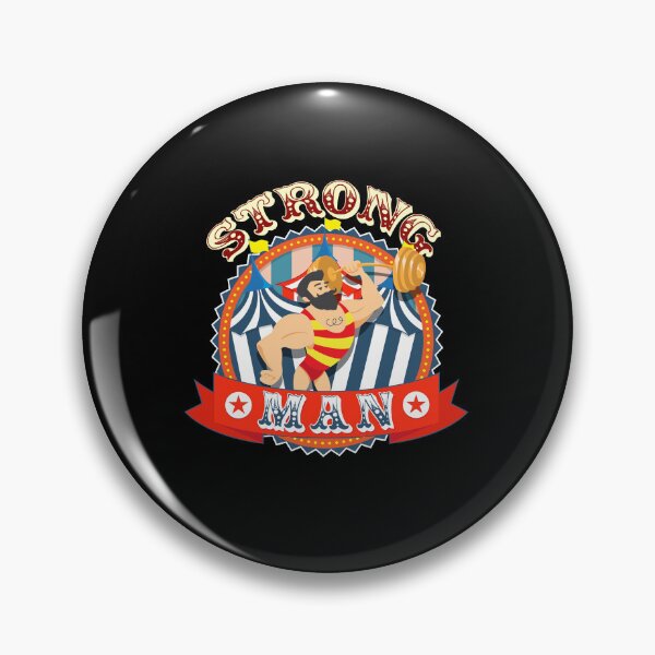 Item preview, Strong Man Circus Carnival Design designed and sold by PNGShop.