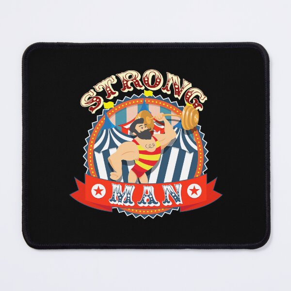 Item preview, Strong Man Circus Carnival Design designed and sold by PNGShop.