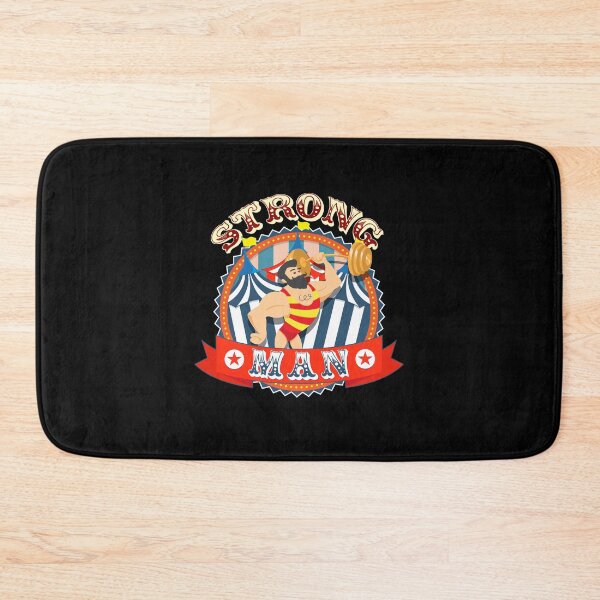 Item preview, Strong Man Circus Carnival Design designed and sold by PNGShop.